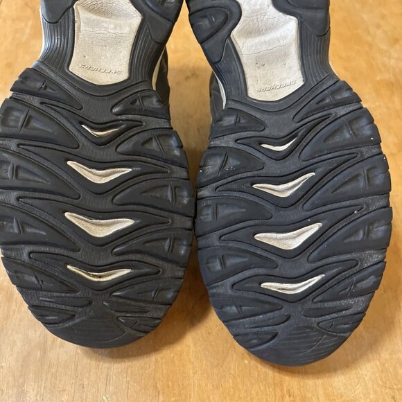 Skechers Shoes Mens 13 After Burn Memory Fit 51866 Navy &gray Casual Sneaker - Picture 9 of 10